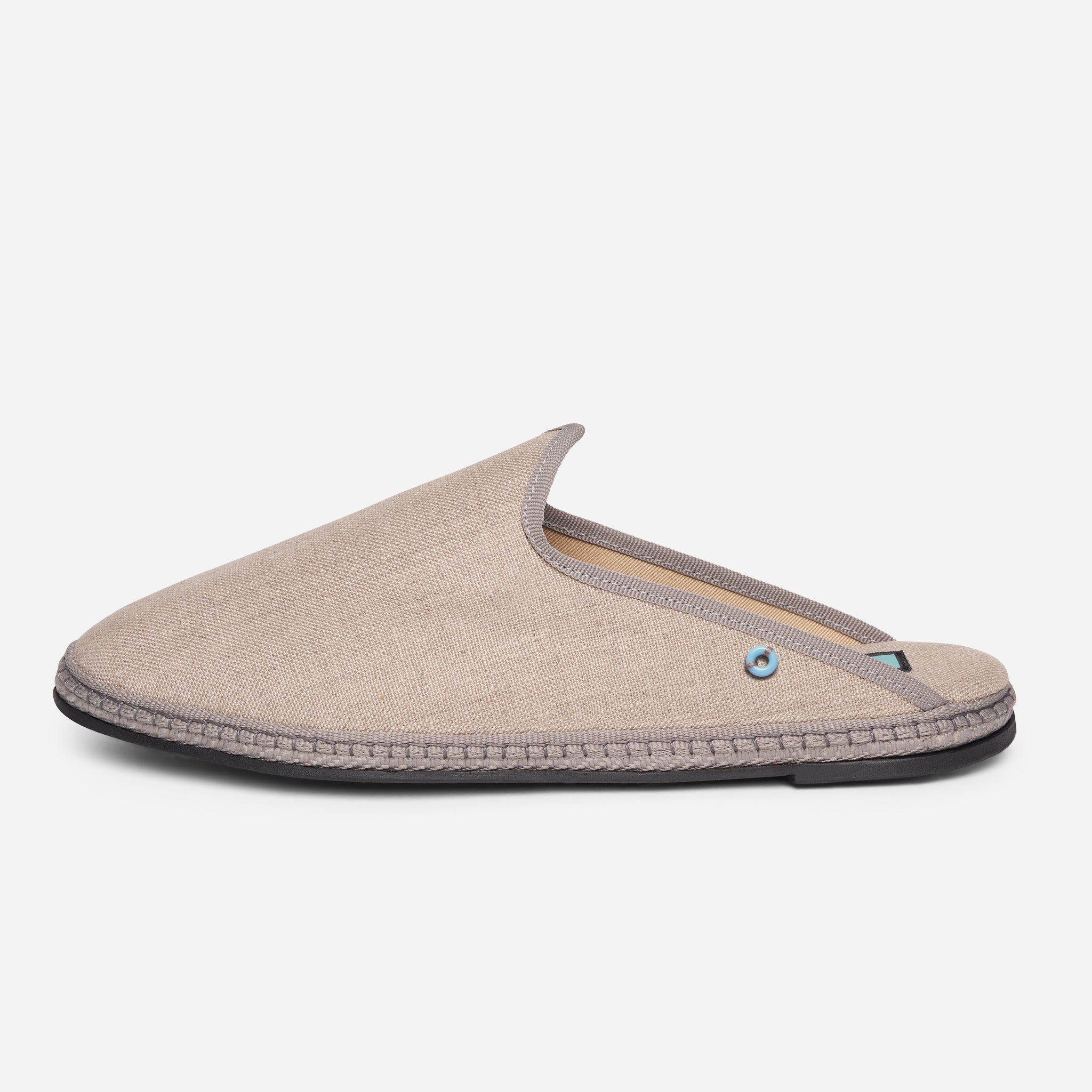 Friulane Dandy uomo in lino, vista frontale