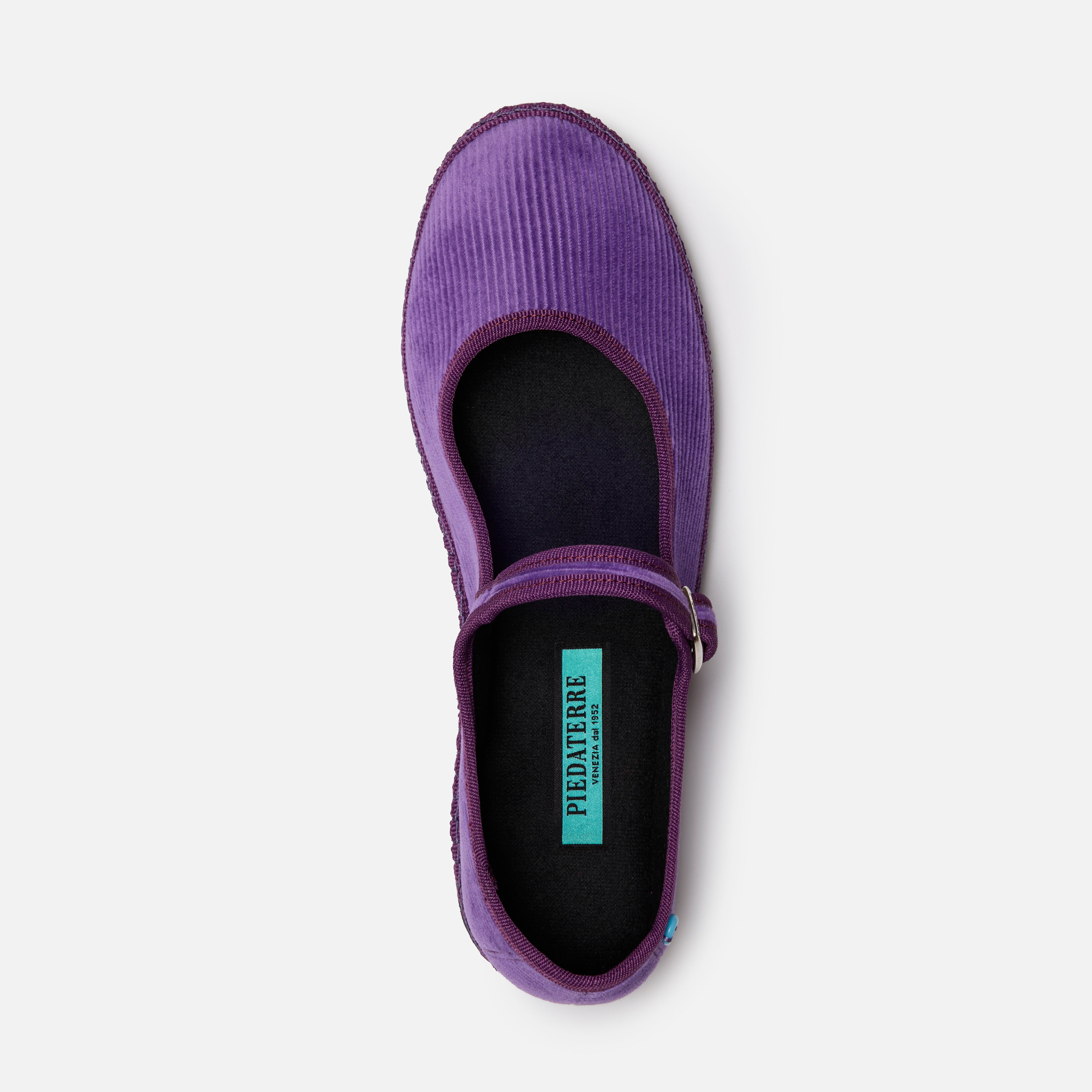 Mary Jane Terciopelo Corduroy