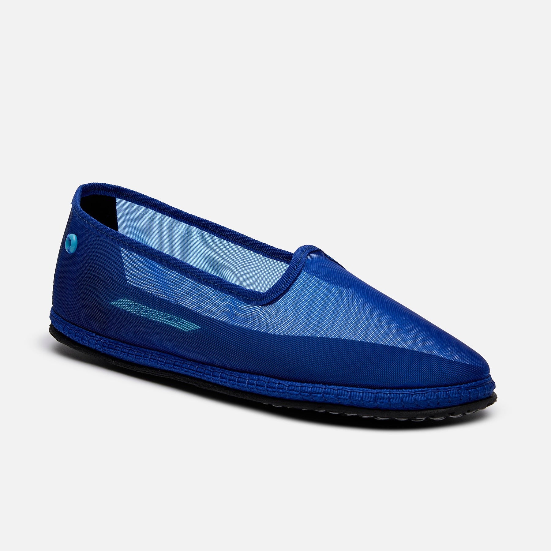 Friulane Modigliani Mesh Blu, profilo laterale