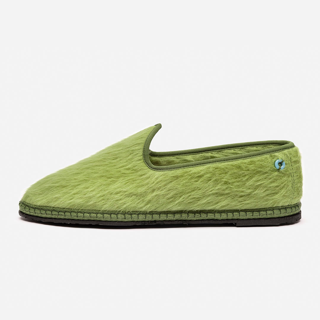 Friulane Wilde uomo in fibra di alpaca suri Cedro, vista frontale