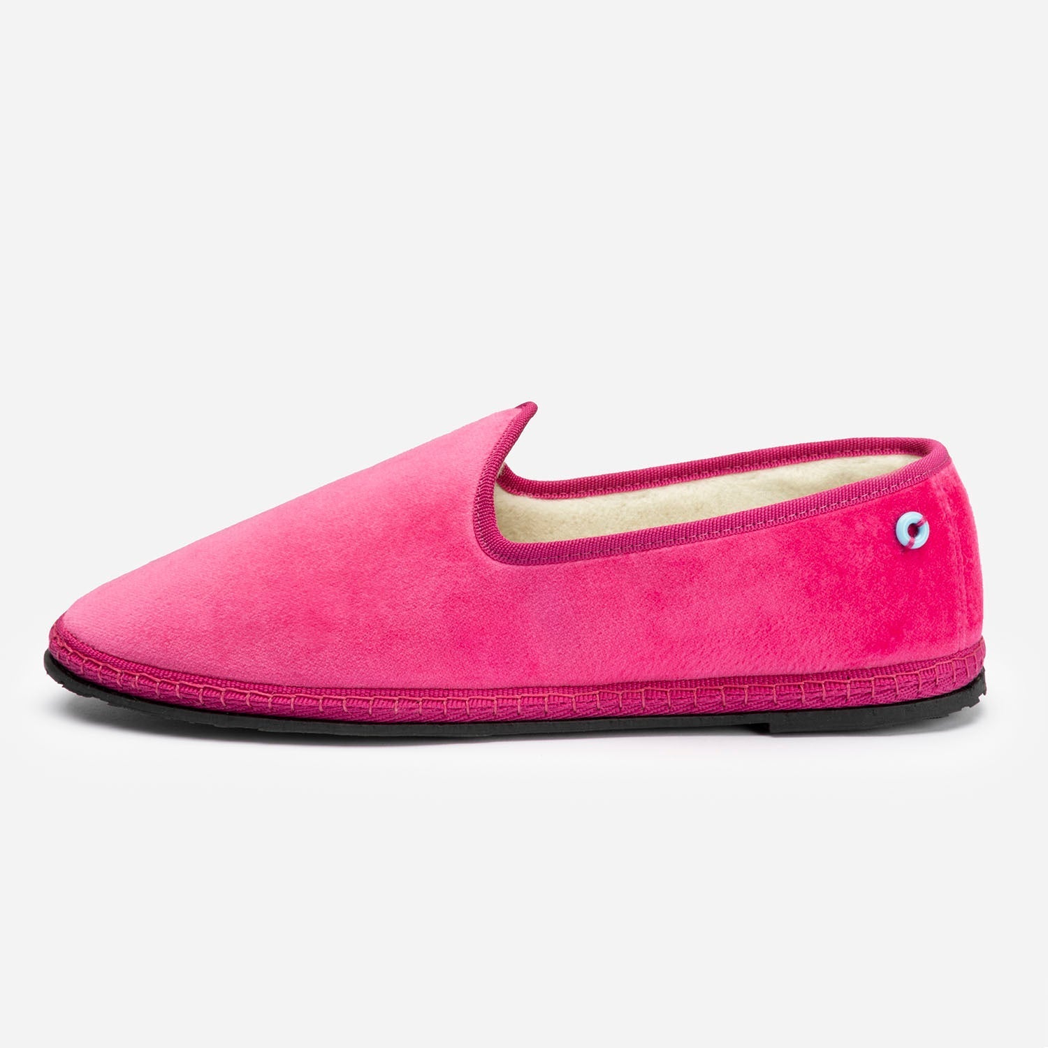 Friulane Wilde uomo in velluto di cotone Bianco, vista frontale