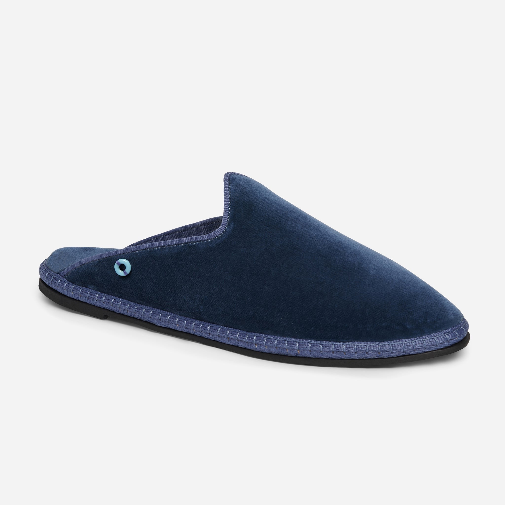 Friulane Dandy uomo in velluto di cotone, profilo laterale