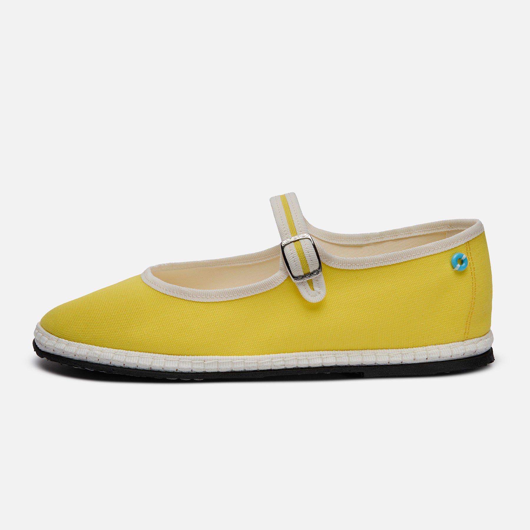 Mary Jane Two-Tone Canvas