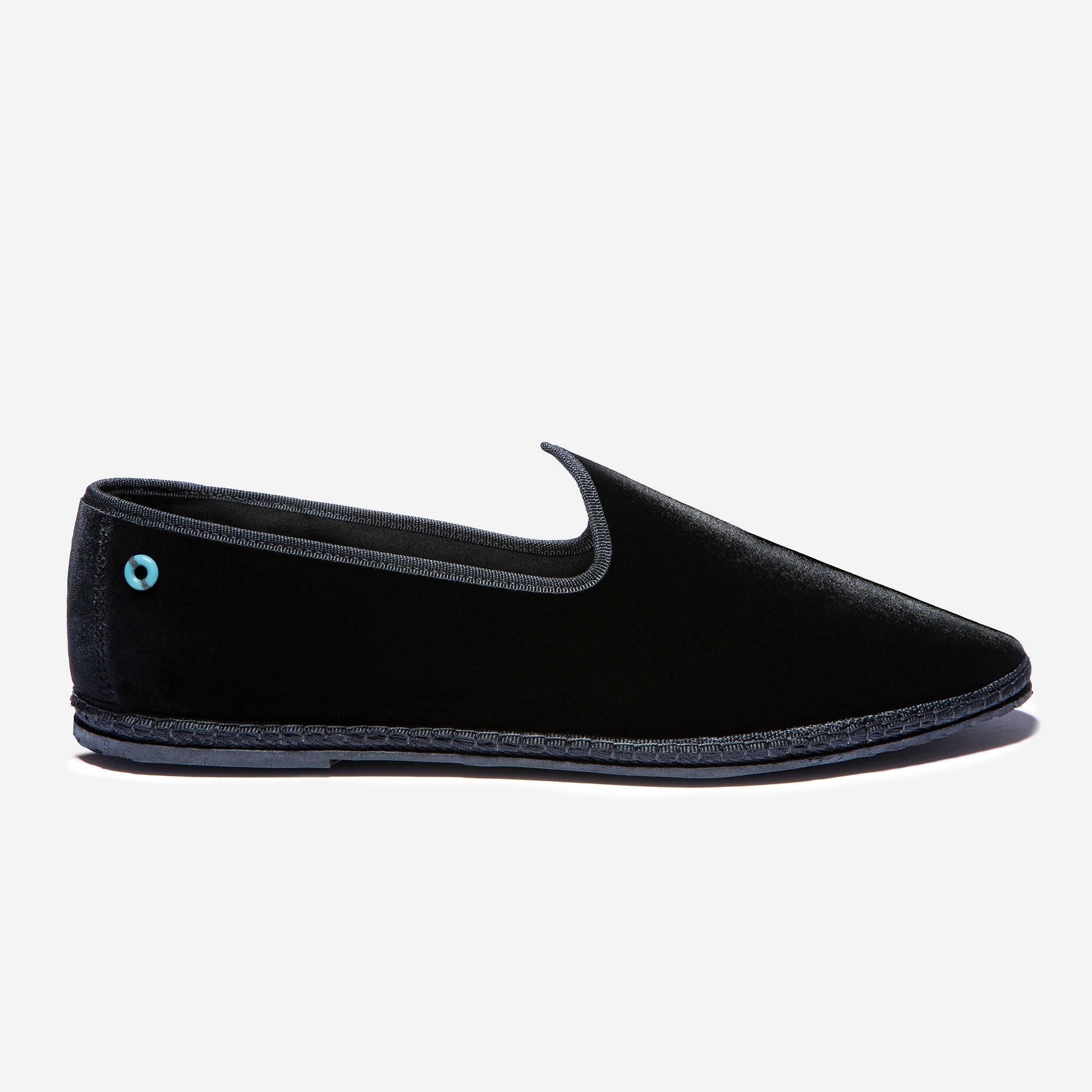 Friulane Wilde uomo in velluto tuxedo Black, vista frontale